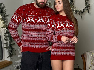 Pinkshop  md-magazin online,(308) pulover cu tematica de sărbători,AnulNou2025,Merry Chrismas foto 11