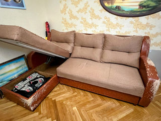 Vând canapea second hand în stare bună. foto 4