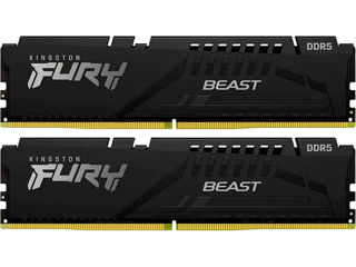Оперативная память Kingston Fury Beast 16GB (2x8GB) DDR5 5200MHz фото 1
