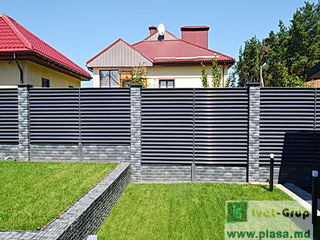 Gard jaluze.Gard stachet.Gard bordurat.Plasa metalica.Заборы жалюзи.Штакетник.Сетка металлическая. foto 7