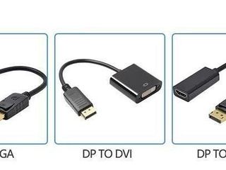 Adapter   Display PORT to HDMI.VGA.DVI foto 4