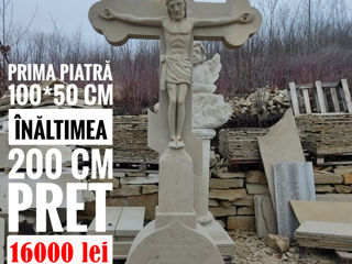 Răstigniri,sculpturi...din piatră de Cosăuţi foto 9