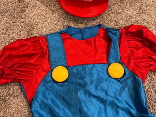 Costum Super Mario pentru fetite foto 6