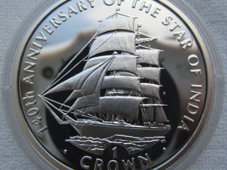 Серебряные монеты с изображением кораблей foto 5