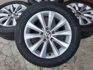 Диски Jante volkswagen 5x112 R16 Michelin 215 55 16