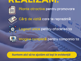 "Cărți de vizită, pliante publicitare, identitate vizuală ieftine si la prețuri atractive" foto 2