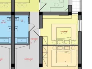 Apartament cu trei odăi+living foto 4