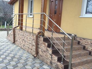 Balustrade din inox / перила из нержавейки foto 18