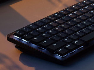 Tastatură Logitech Mx Mechanical Mini Wireless Illuminated, Graphite foto 5