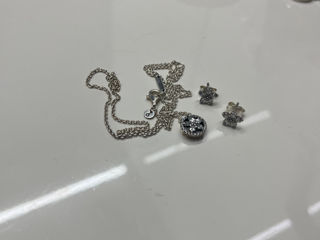 Сережки Guess, браслет Diesel , комплект серьги и подвеска Pandora foto 2