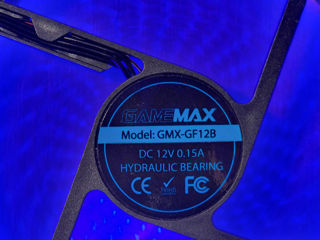 Ventilator de carcasă Gamemax GMX-AF12X Black foto 5