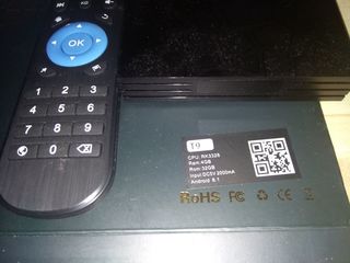 ТВ Box RK3318 2G DDR3 16G EMMC ROM. IP телевидения 4 K 3D H. 265 Wi-Fi медиаплеер play store -4-32gB foto 1