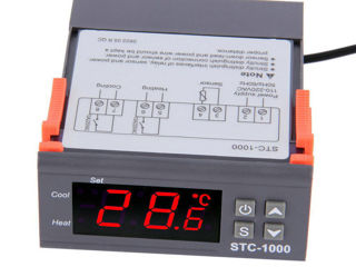 Цифровой контроллер температуры   220v  и 12v
