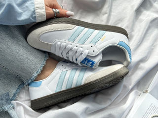 Adidas Samba Og White Halo Blue foto 2