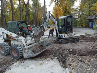 Servicii excavare. Servicii bobcat. Servicii auto basculanta. Servicii compactor. E.T.C. foto 1