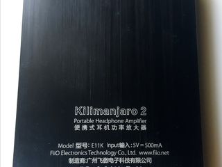 Fiio E11K «Killimanjaro-2» foto 3