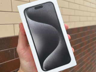 iPhone 15 Pro Max Black Titanium 256Gb Sigilat + Garantie 1 An! foto 4
