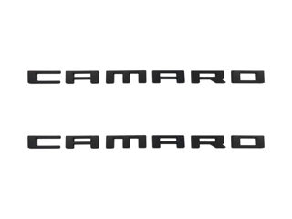 Camaro буквенная эмблема черный значок Camaro