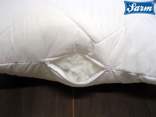 Элитная силиконовая подушка класса "Lux" 50x70, 70х70 от производителя Sarm SA foto 7