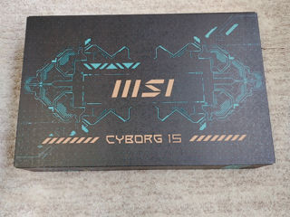 MSI Cyborg 15. Core i7-12650H. RAM -16Gb. SSD-1TB NVME. RTX-4060-8GB.NOU!