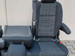 W447 Vito, V-Class scaun dublu salon comfort textil Thunja cu cotiera si tetiere foto 3