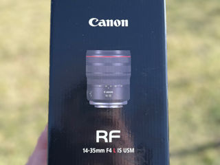 Canon RF 14-35mm F4 L IS USM Nou/Sigilat! foto 1