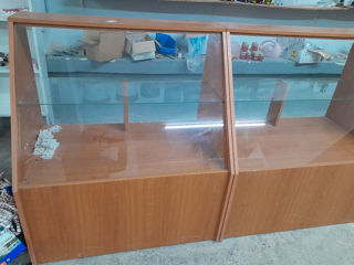 Set vitrine cu masa pentru lucru. foto 2