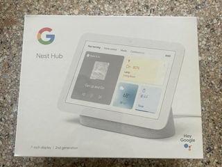 Google Nest Hub (2nd gen).Умный дисплей @ Google Nest Mini (2nd Generation) Smart Speaker - Charcoal