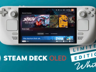 Valve Steam Deck WHITE Oled 1TB - Limited. Белая консоль стим дек запечатанная эксклюзив ! foto 2