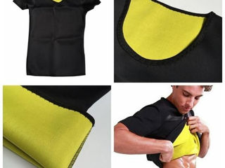 Costum Fitness Hot Shapers pentru slabit tricou pantaloni neopren, marimea XL