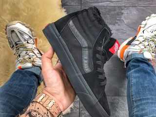 Vans SK 8 Black Unisex cu blana foto 1