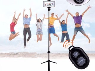 Selfie stick cu bluetooth si trepied! foto 2