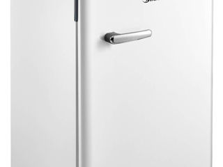 стильный холодильник "Midea" MDRD142SLF01(F850W Retro)
