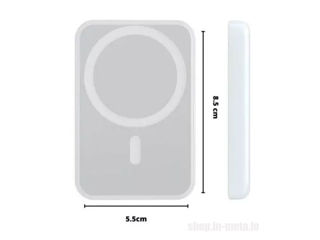 Magnetic Wireless Power Bank EJM-012 15W Беспроводная зарядка, магнитный внешний аккумулятор MagSafe foto 2