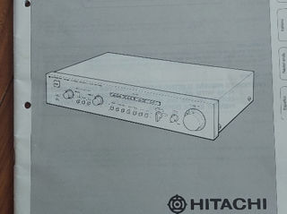 Продам усилитель Hitachi HCA - 8500 MK 2 ,Hitachi HMA- 8500 MK 2.Yamaha c -70 preamp foto 5