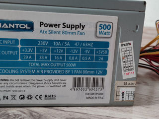 Power Supply Hantol 500 Watt foto 2