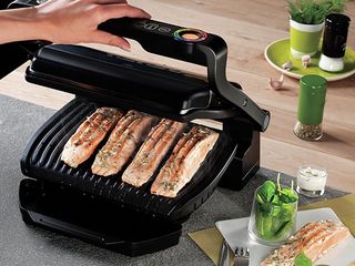 Gratar electric tefal optigrill+ snacking & baking gc714834, Senzor automat pentru gatit foto 4