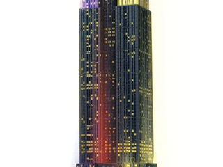 Puzzle 3d Ravensburger - Empire State Building - Lumineaza Noaptea, 216 Piese foto 5