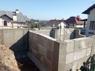 Fundamente case, garajuri, garduri, zidarie foto 1