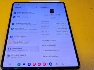 Z fold 3 5g 256gb impecabil, ca nou  480 Euro foto 4