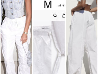 Pantaloni cargo diversi ZARA foto 6