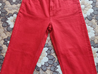 Bershka красные женские джинсы