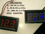 Волтметры амперметры часы термометры цифровые voltmetre ampermetre numerice,Радиодетали foto 4