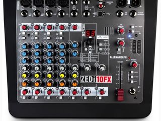 Mixer Allen & Heath ZEDi-10FX. Plata în 3 rate 0%. Livrare gratuita în toată Moldova. foto 2