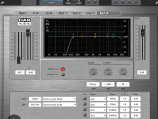 Crosover digital Dap Audio(DCP-24 MKII) foto 3