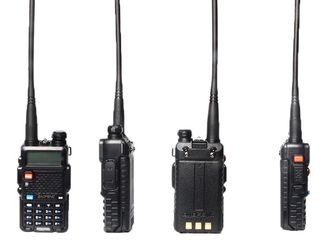 Statie Radio Walkie Talkie Baofeng UV-5R Dual Band Transceiver Inclus Casti cu microfon. (noi) foto 1