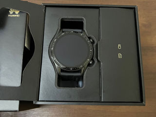 Huawei Watch GT 2, 46mm, Model LTN-B19, Matte Black, Nou, peliculă bronată pe display! foto 3