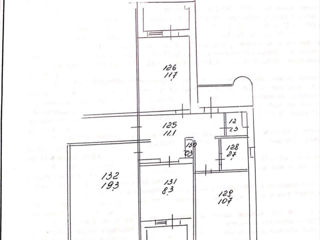 Apartament cu 3 camere, 84 m², BAM, Bălți foto 3