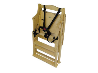 Деревянный складной стульчик для кормления foto 5