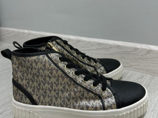 Michael kors girls sneakers black/gold foto 4